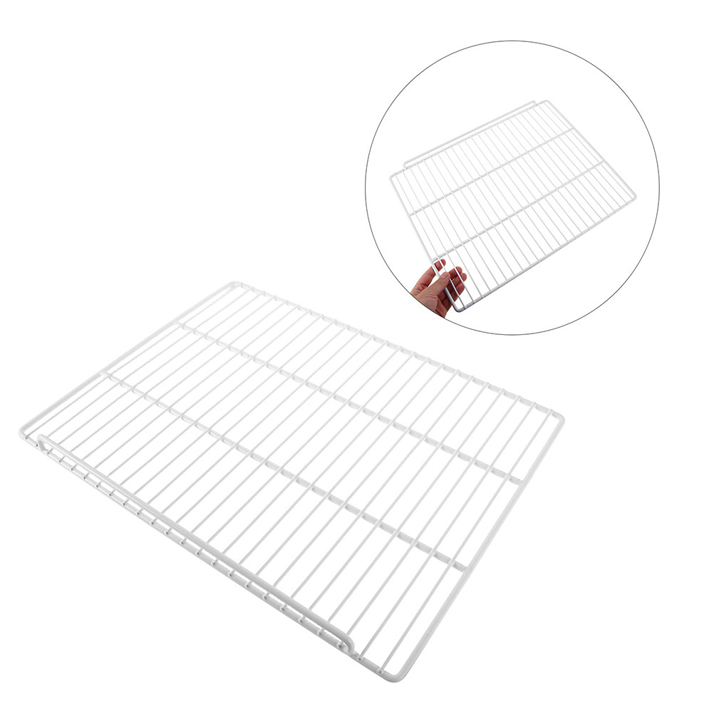 Commercial Kitchen Fridge - 1pcs Storage Shelf Adjustable Metal Freezer