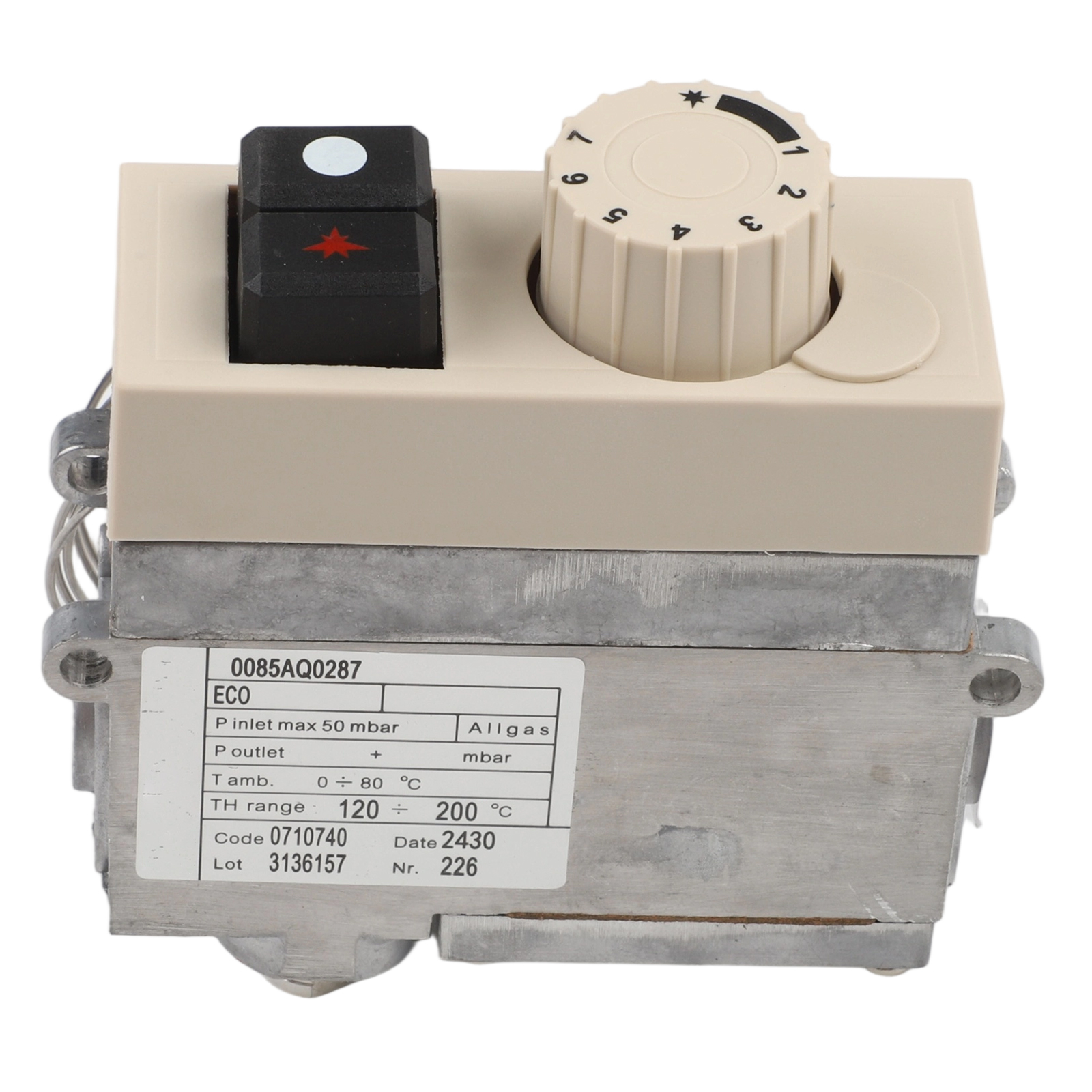 Commercial Kitchen Installation - Commercial Fryer Thermostat Temperature Control Valve