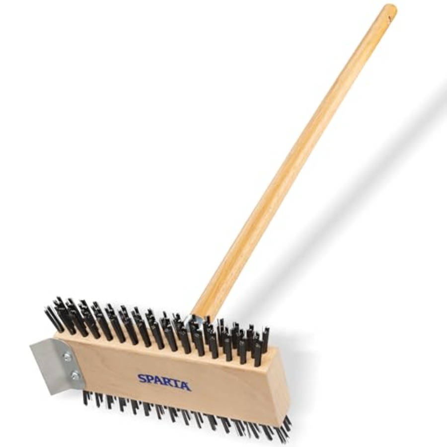 Commercial Kitchen Grill - 400200 Stainless Steel Grill Brush, Grill