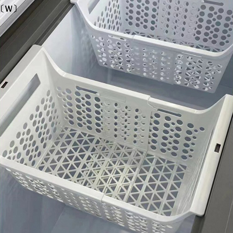 Commercial Kitchen Fridge - 〔W〕Chest Freezer Basket Odorless Chest Freezer