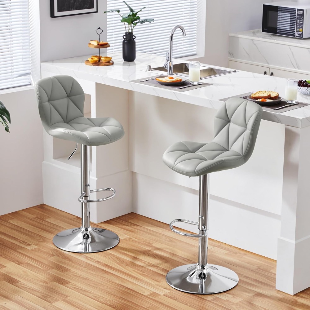 Commercial Kitchen And Bar - Bar Stools Set of 2, Modern