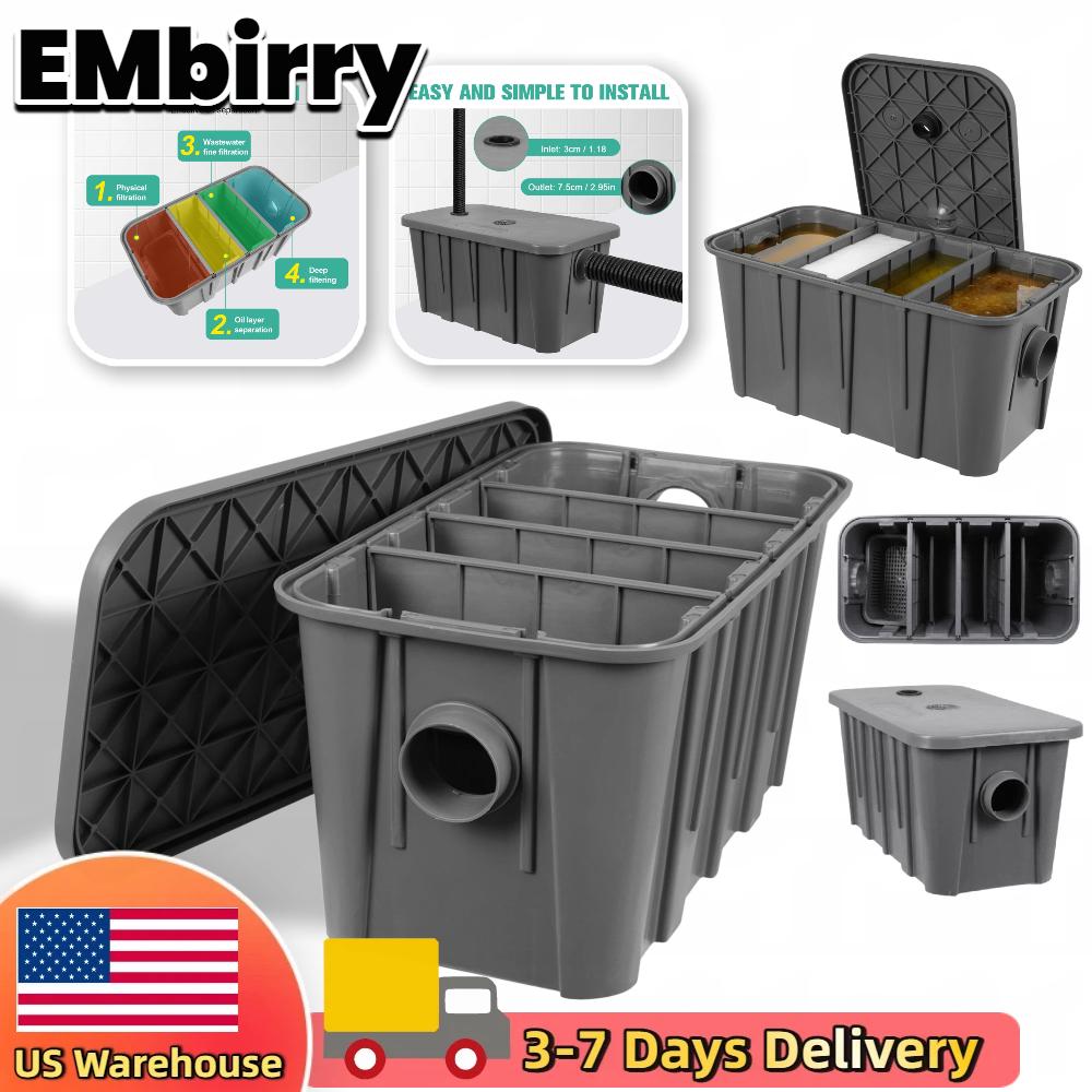 Commercial Kitchen Grease Interceptor - Commercial Grease Traps for Restaurant Under
