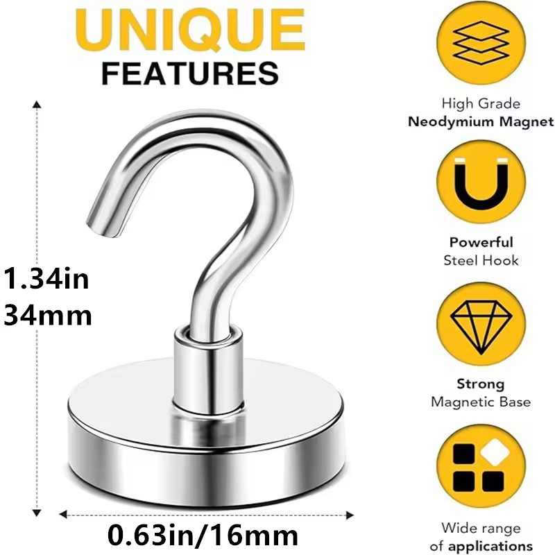 8Colors 16mm Heavy Duty Magnet - Commercial Kitchen Fridge avaliação e preço