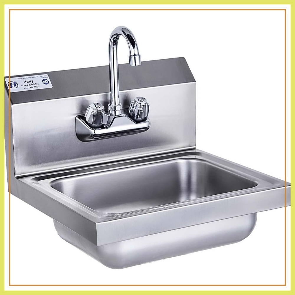Commercial Wall Mount Hand Bas - Commercial Kitchen Sink avaliação e preço