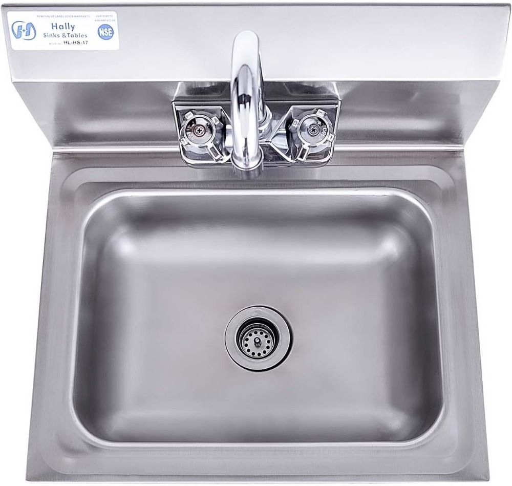 Commercial Wall Mount Hand Bas - Commercial Kitchen Sink avaliação e preço