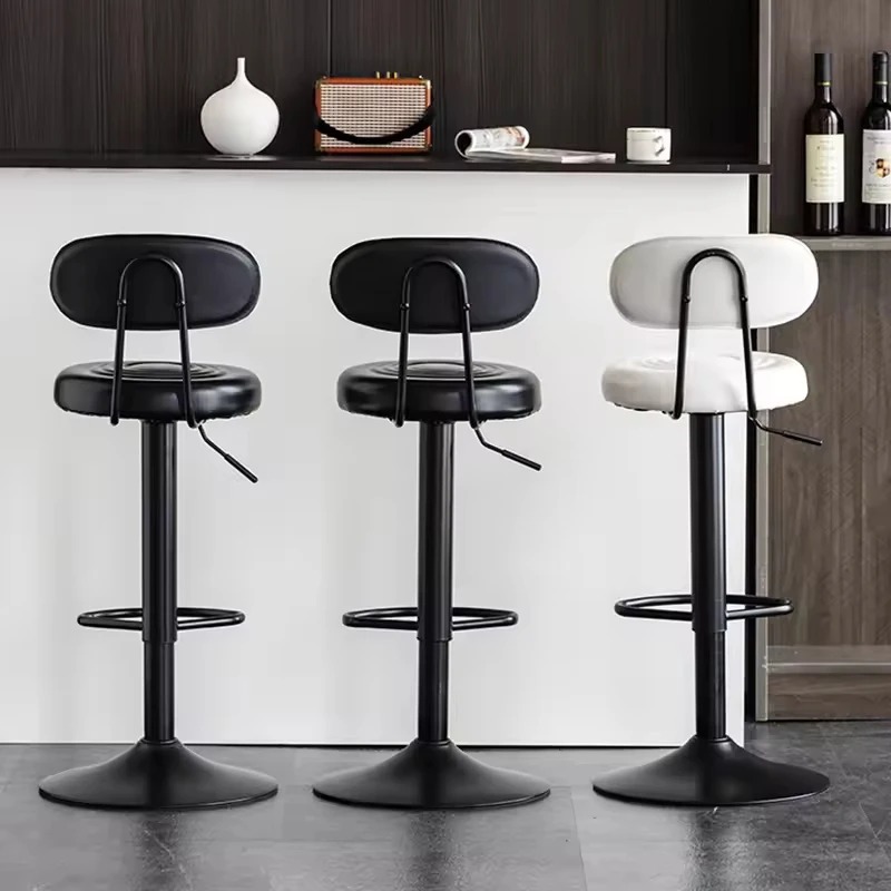 Bar Chairs Swivel Metal Nordic - Commercial Kitchen And Bar avaliação e preço
