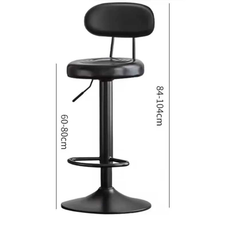 Bar Chairs Swivel Metal Nordic - Commercial Kitchen And Bar avaliação e preço