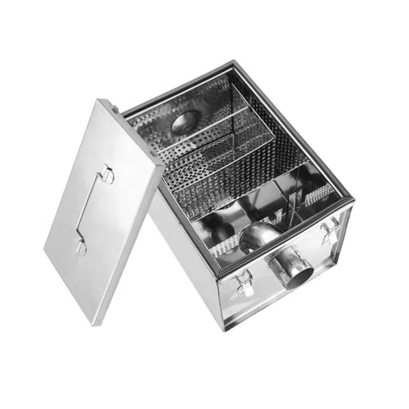 -New Arrival Stainless Steel O - Commercial Kitchen Grease Interceptor avaliação e preço
