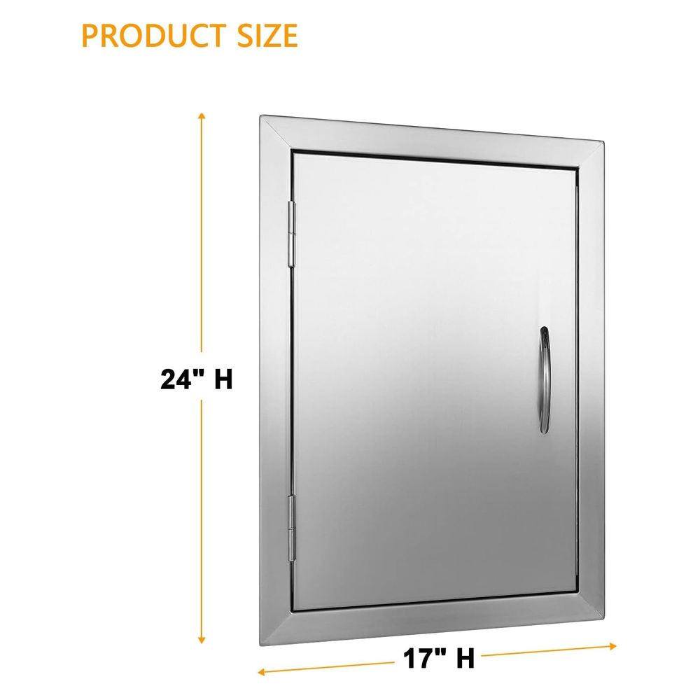 17W x 24H Outdoor Kitchen Acce - Commercial Kitchen Grill avaliação e preço