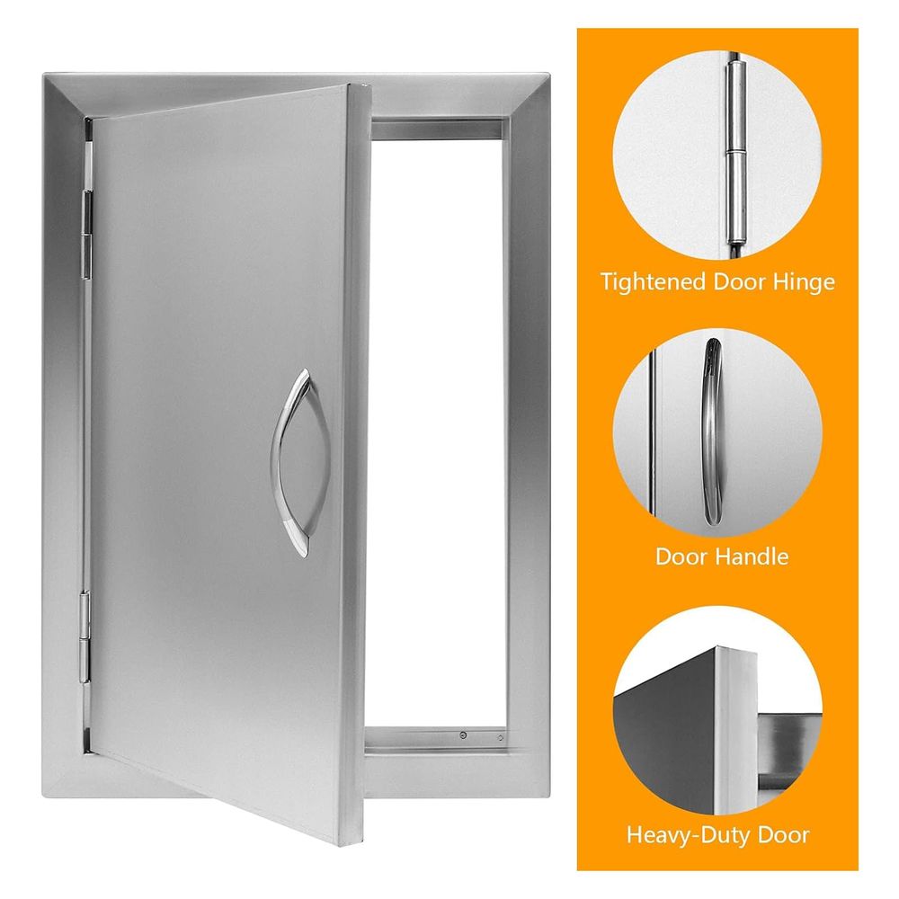 17W x 24H Outdoor Kitchen Acce - Commercial Kitchen Grill avaliação e preço