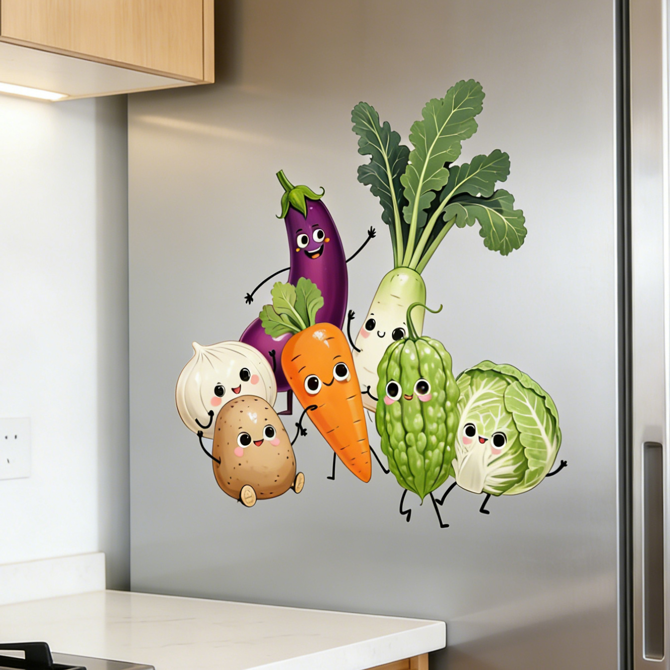Emotionally Expressive Vegetab - Commercial Kitchen Fridge avaliação e preço