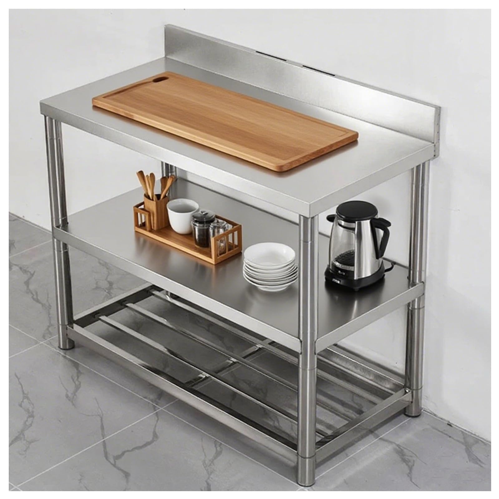 kz-Work Table Stainless Steel  - Commercial Kitchen Bench avaliação e preço
