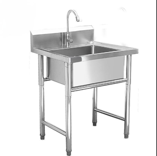 Stainless steel freestanding u - Commercial Kitchen Sink avaliação e preço
