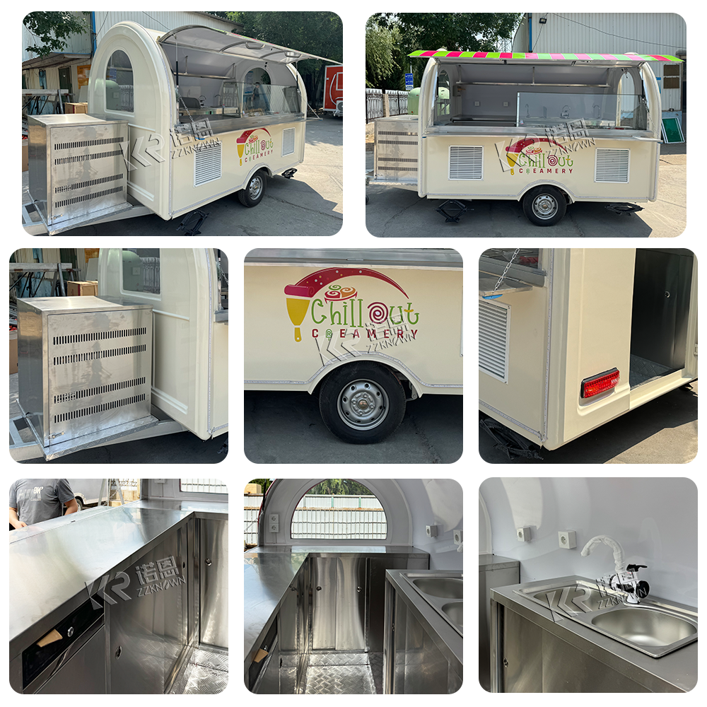 Street BBQ Fast Food Pizza Tru - Commercial Kitchen Layout avaliação e preço