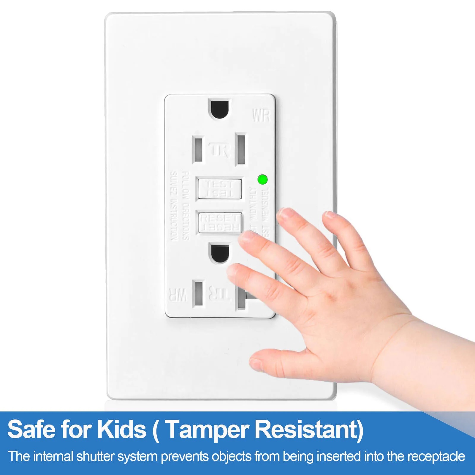 GFCI Outlet 15Amp Weather-Resi - Commercial Kitchen Outlets avaliação e preço