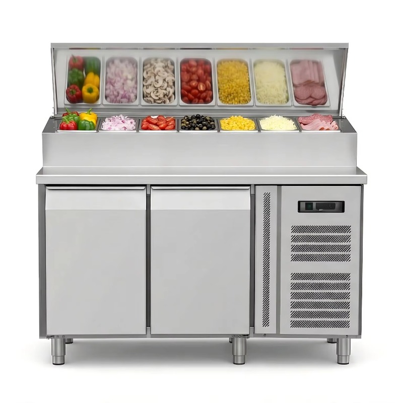 OEM Counter Fridge Sandwich Pr - Commercial Kitchen Fridge avaliação e preço