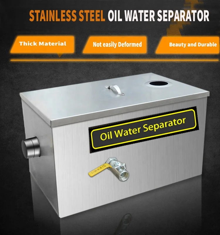 Oil Water Separator/commercial - Commercial Kitchen Grease Interceptor avaliação e preço