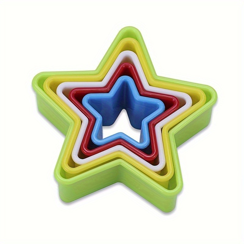 1/2/3PCS Star Shaped Cookie Cu - Commercial Kitchen Accessories avaliação e preço