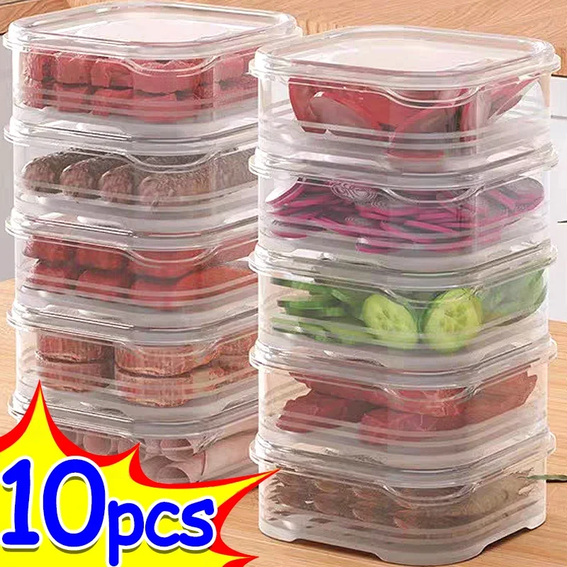 1/10PC Small Food Preservation - Commercial Kitchen Refrigerator avaliação e preço