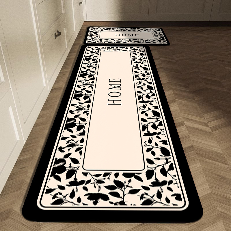 Black White Geometric Tile Kit - Commercial Kitchen Tile Flooring avaliação e preço