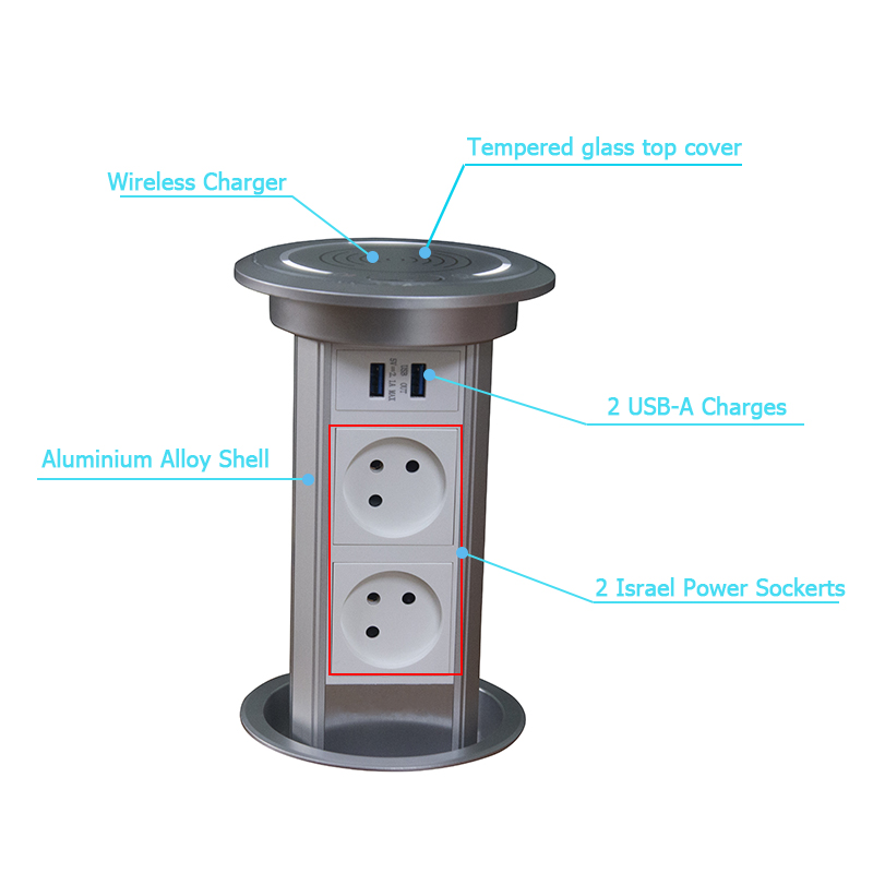 Israeli Plug Desktop Motorized - Commercial Kitchen Outlets avaliação e preço