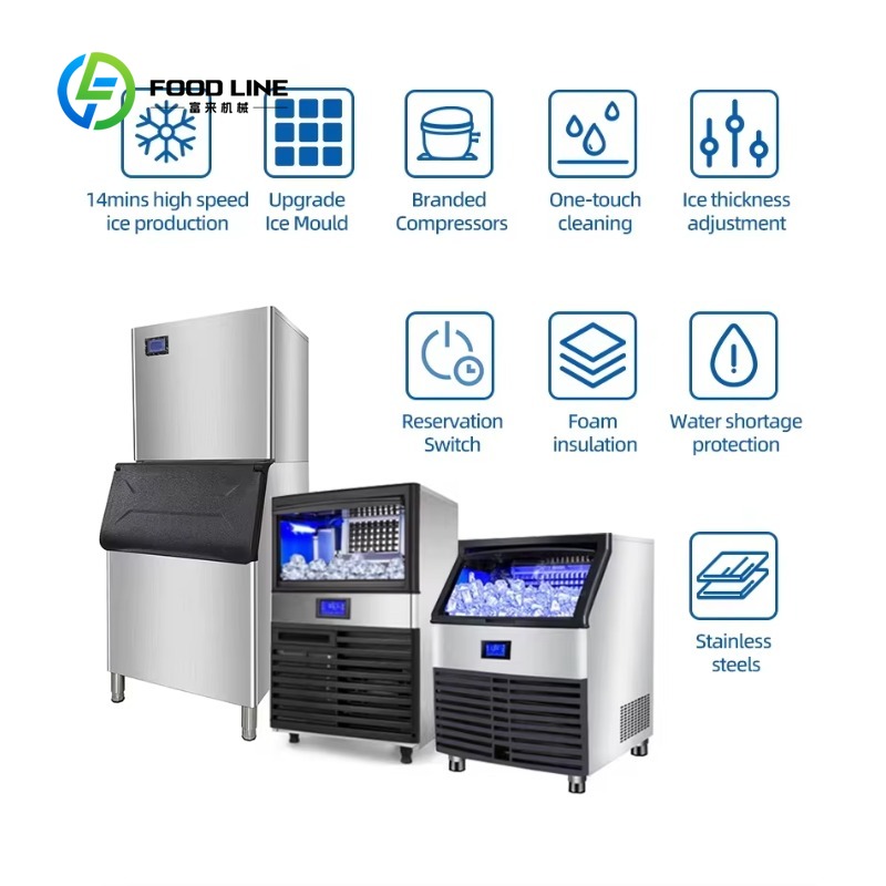 Commercial Ice Cube Maker Mach - Commercial Kitchen Refrigerator avaliação e preço