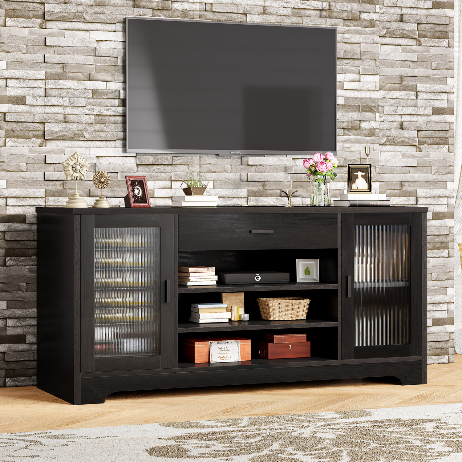Wooden wine family bar cabinet - Commercial Kitchen Refrigerator avaliação e preço