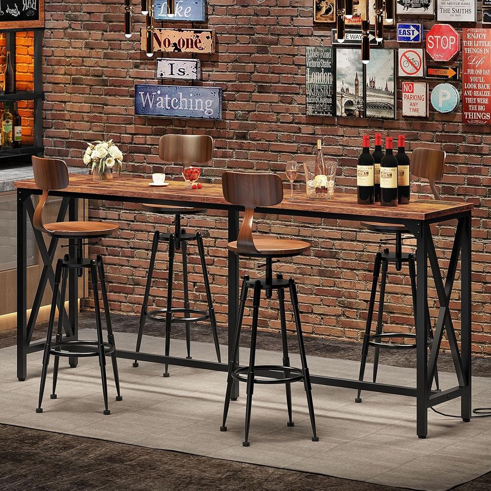 Industrial Rustic Brown & Blac - Commercial Kitchen Outlets avaliação e preço