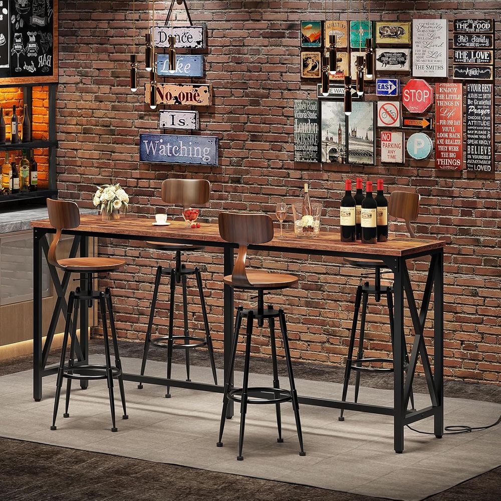 Industrial Rustic Brown & Blac - Commercial Kitchen Outlets avaliação e preço
