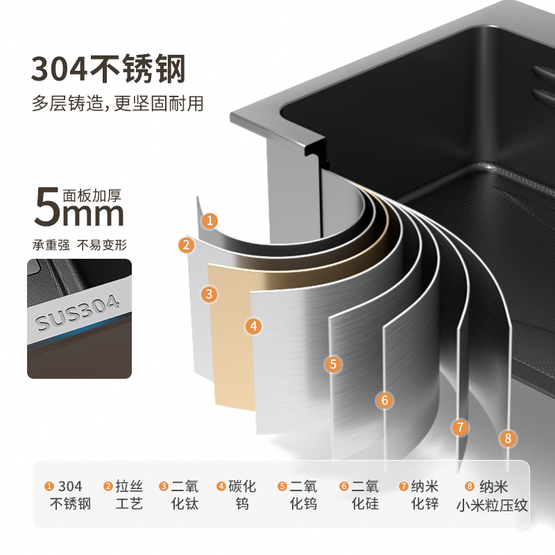 Thickened 304 Stainless Steel  - Commercial Kitchen Dishwasher avaliação e preço