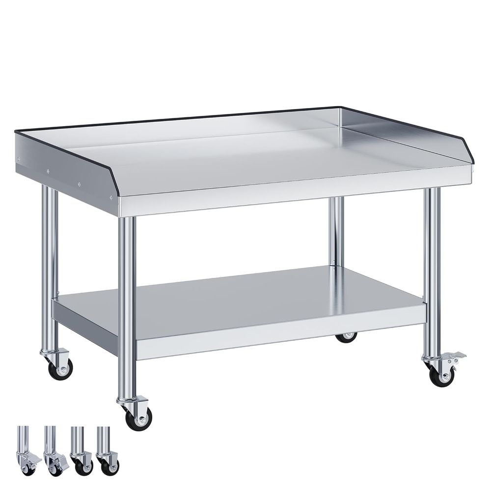 Adjustable Stainless Steel Sta - Commercial Kitchen Grill avaliação e preço