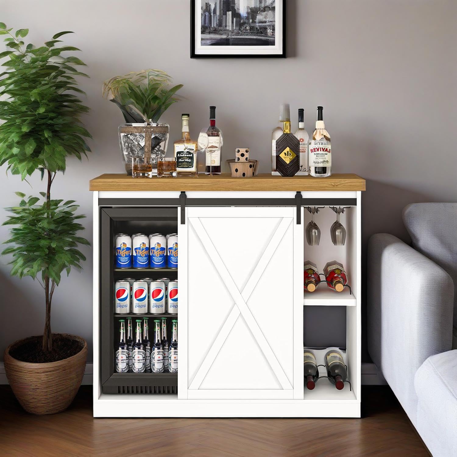 Customizable Coffee Bar Cabine - Commercial Kitchen Fridge avaliação e preço