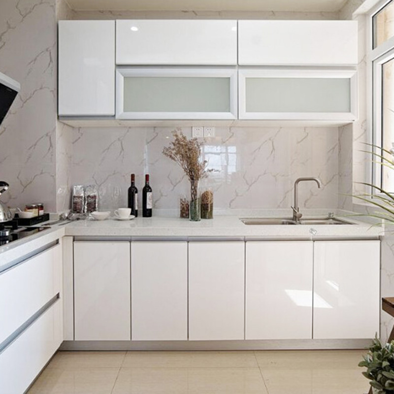 Paint Glossy White Cabinets Wa - Commercial Kitchen Tiles avaliação e preço