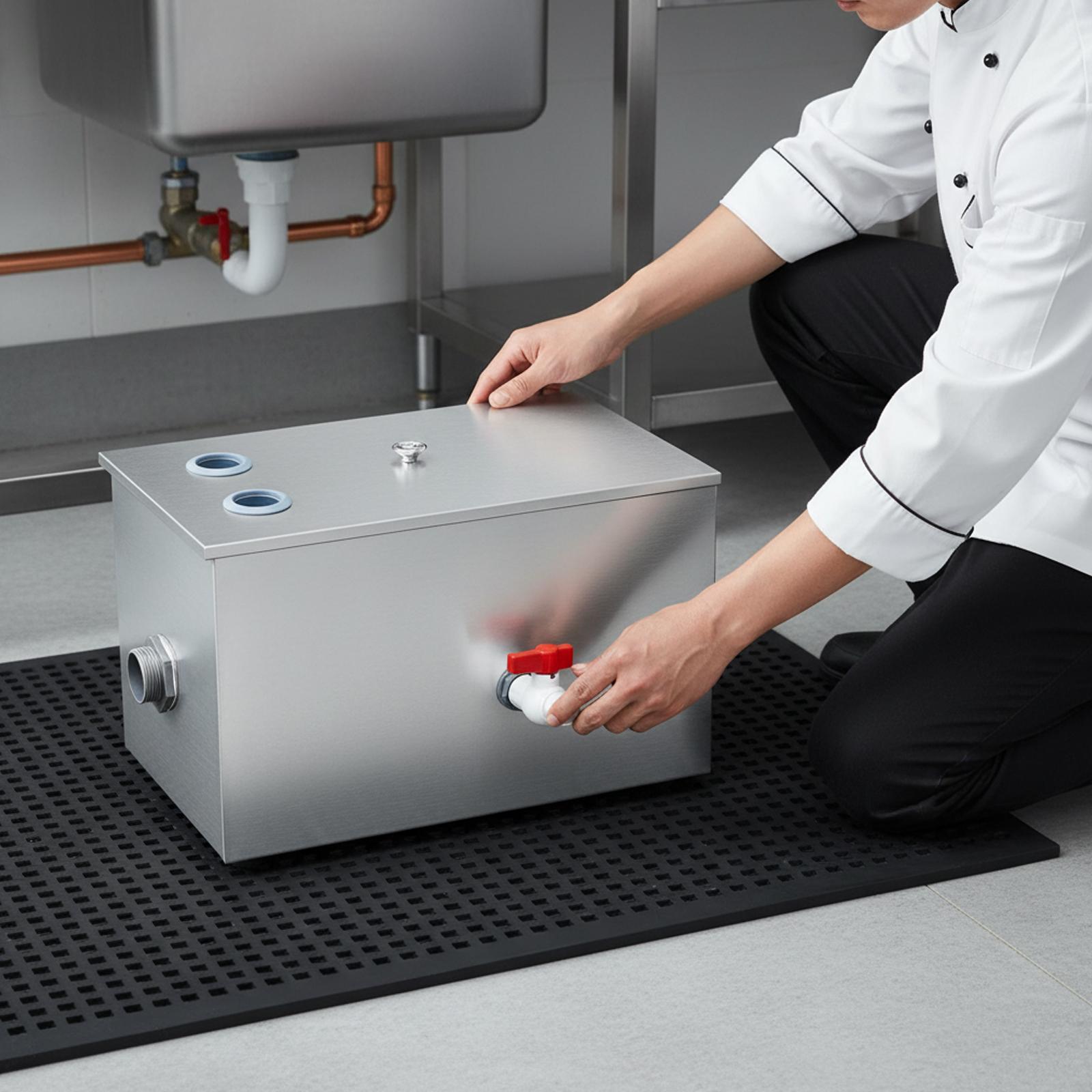 Grease Trap Interceptor Under  - Commercial Kitchen Grease Interceptor avaliação e preço
