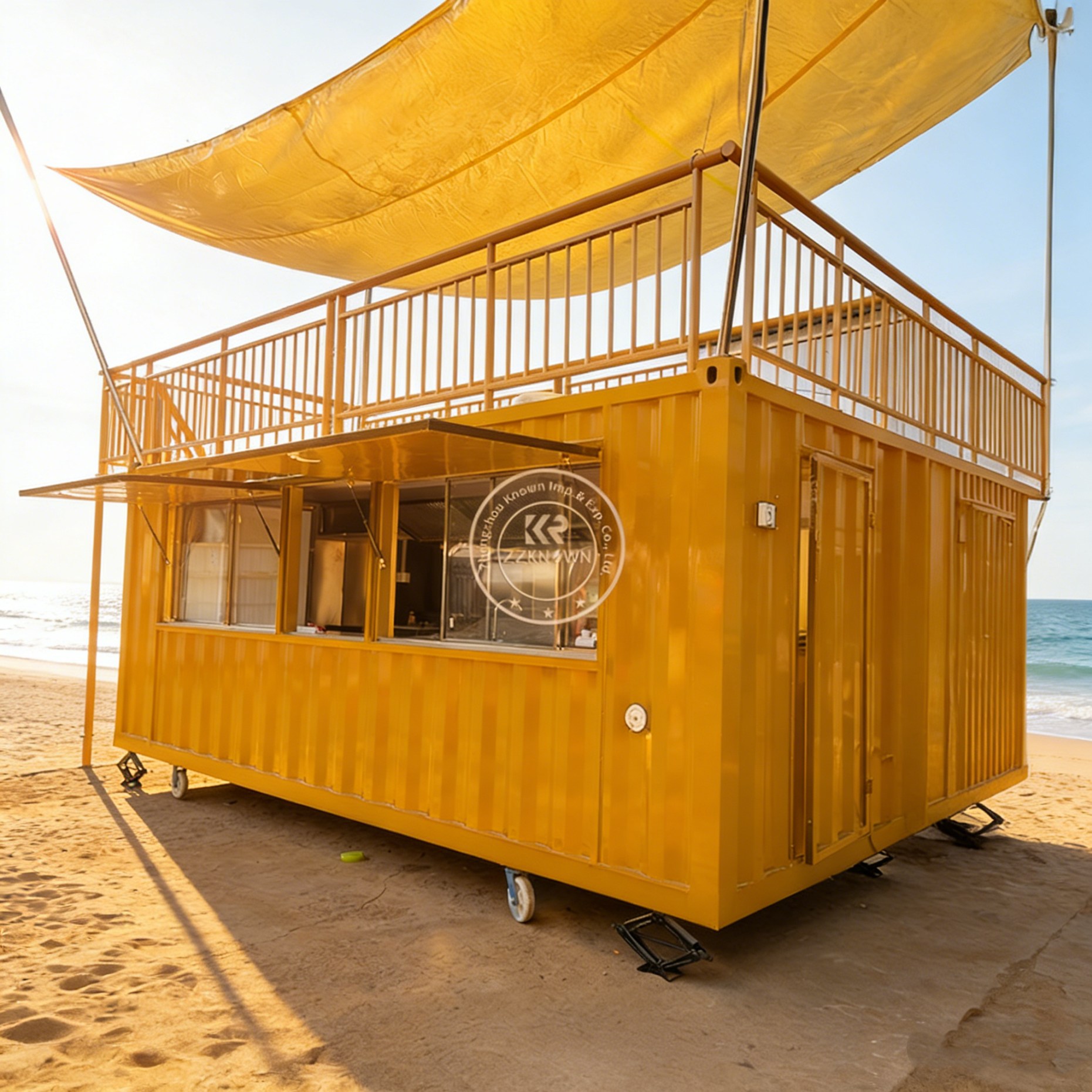 Expandable Food Truck Containe - Commercial Kitchen And Bar avaliação e preço