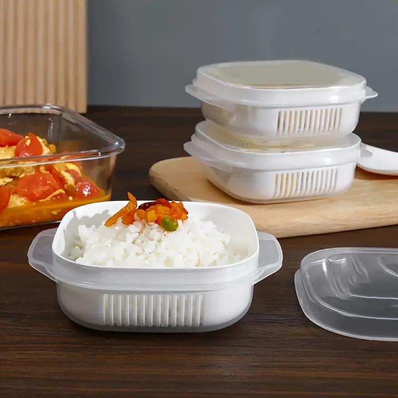 Rice storage box, microwaveabl - Commercial Kitchen Fridge avaliação e preço