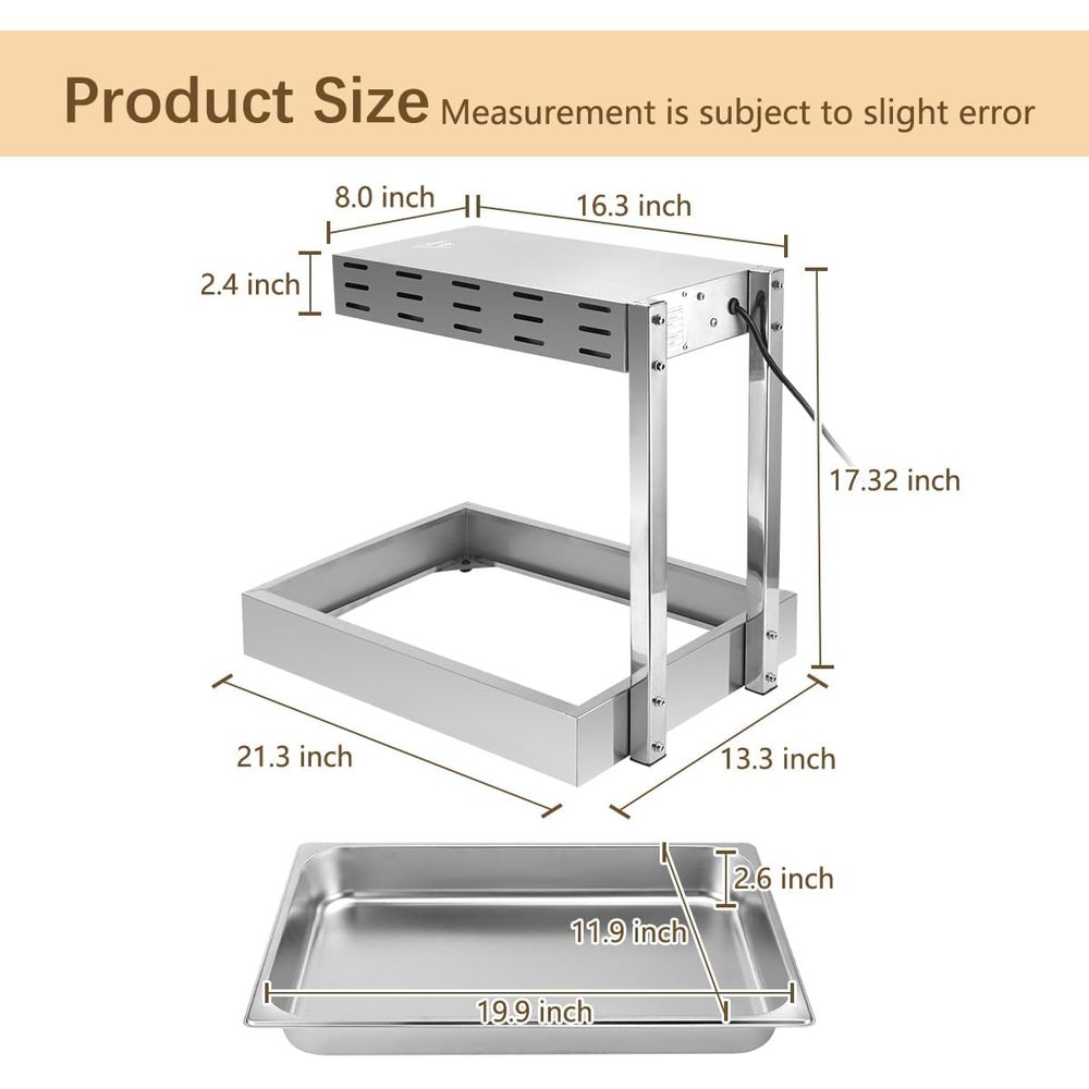 French Fry Warmer, Commercial  - Commercial Kitchen Accessories avaliação e preço