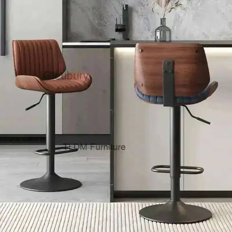 Nordic Wood Home Chair Luxury  - Commercial Kitchen Bench avaliação e preço