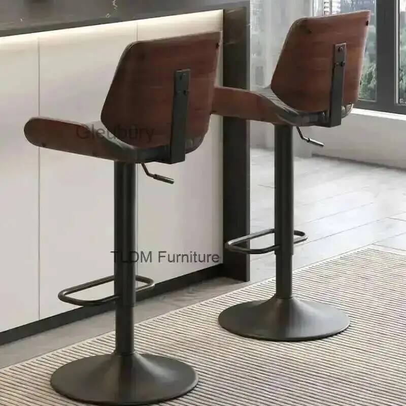 Nordic Wood Home Chair Luxury  - Commercial Kitchen Bench avaliação e preço