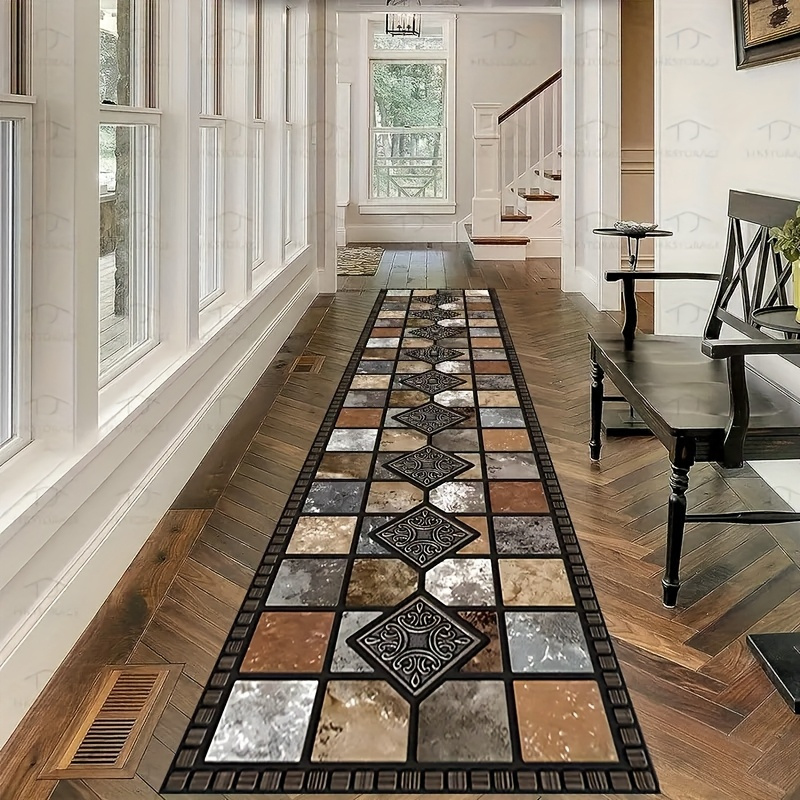 VIKAMA Rustic Geometric Tile P - Commercial Kitchen Tile Flooring avaliação e preço
