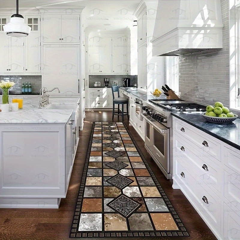 VIKAMA Rustic Geometric Tile P - Commercial Kitchen Tile Flooring avaliação e preço
