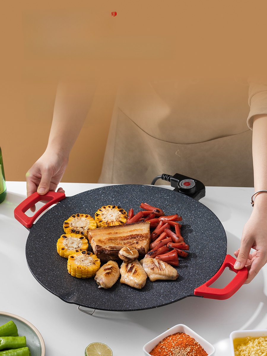 Korean Style Non-Stick Pan BBQ - Commercial Kitchen Dishwasher avaliação e preço
