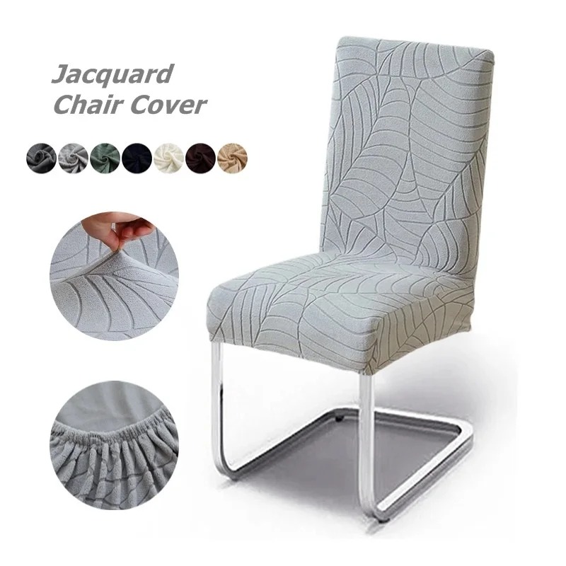 1/2/4/6pcs Leaf Jacquard Chair - Commercial Kitchen Bench avaliação e preço