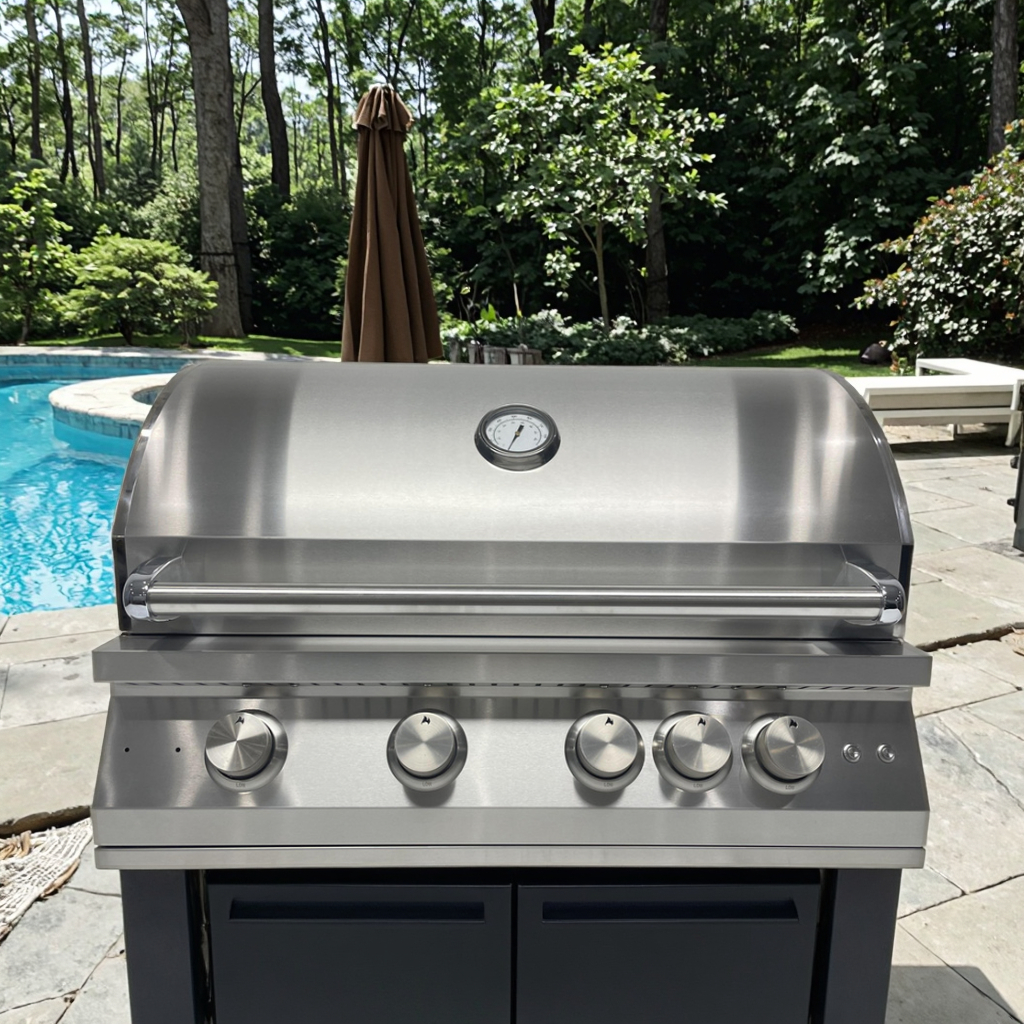 Direct Factory Sale Outdoor Ki - Commercial Kitchen Grill avaliação e preço